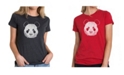 LA Pop Art Women's Premium Word Art T-Shirt - Panda Face